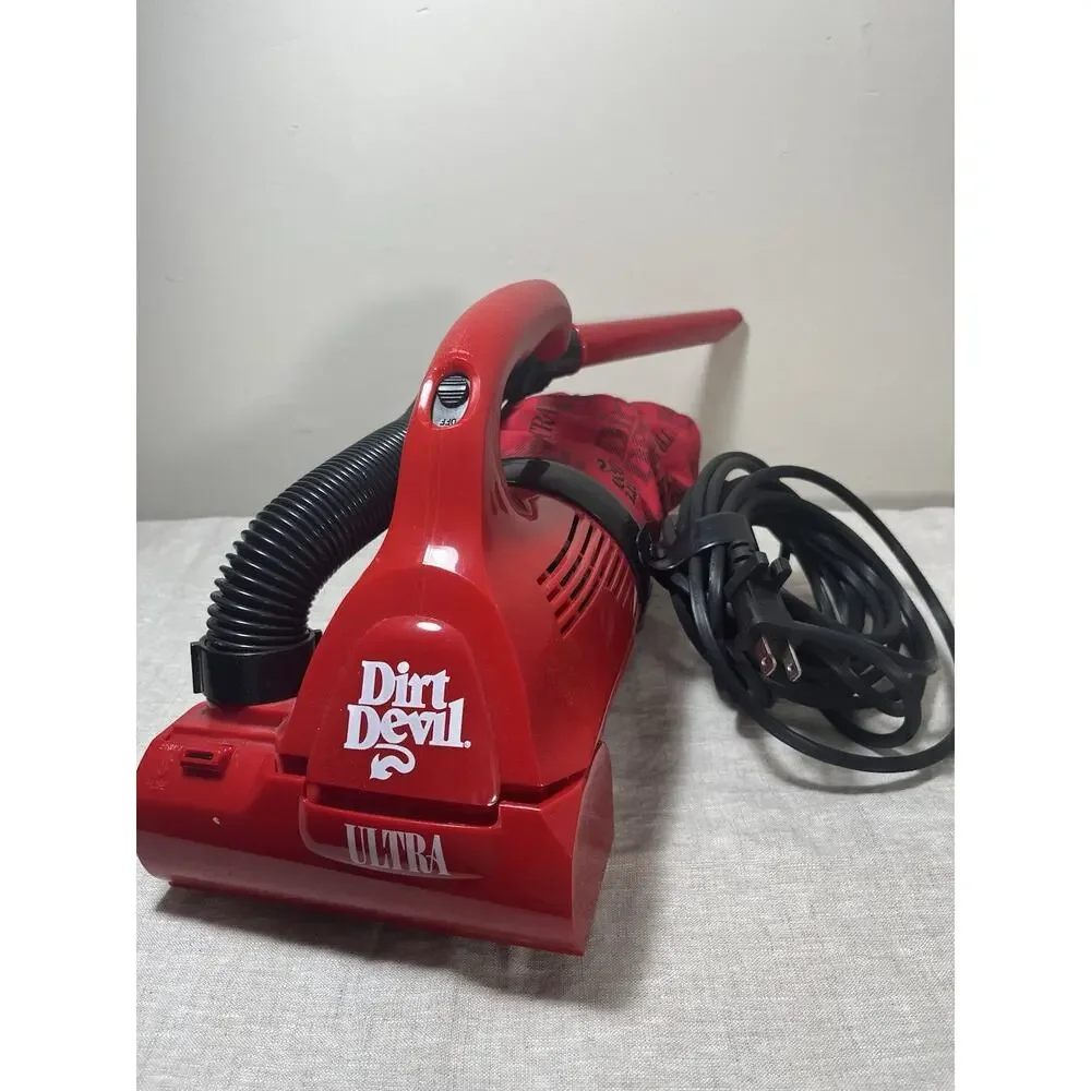 Dirt Devil Ultra Red Handheld Vacuum Cleaner